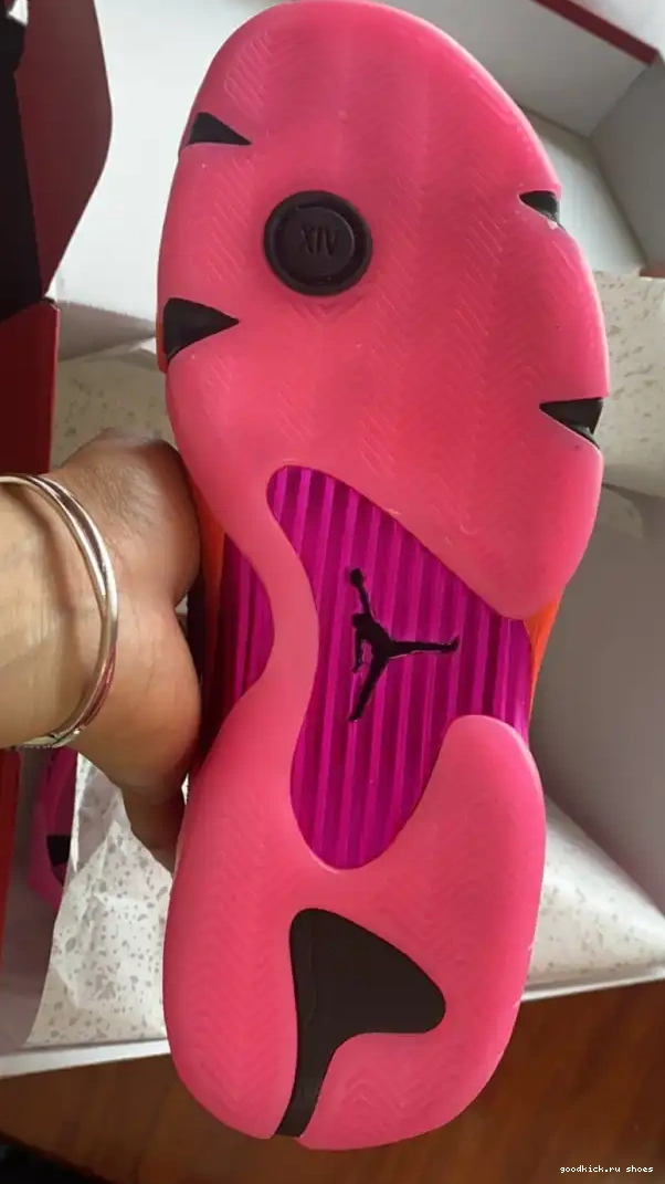 Rep 14 Pink DH4121-600 (W) Retro Shocking Low Jordan 0325